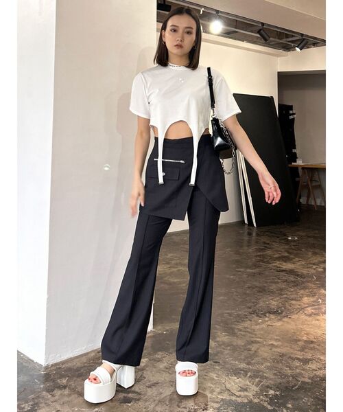 EMODA(エモダ)の「プランプカバーサンダル(サンダル・レディース・ホワイト/ブラック・SMALL/MEDIUM/LARGE)」の20枚目の写真