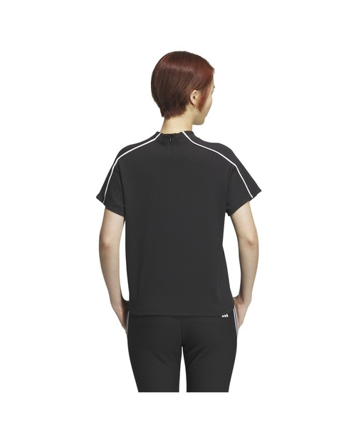 adidas（アディダス）の「アディダス adidas BOXシルエットドライモック（Tシャツ/カットソー・レディース・ホワイト/パープル/ブラック・L/M）」の4枚目の写真