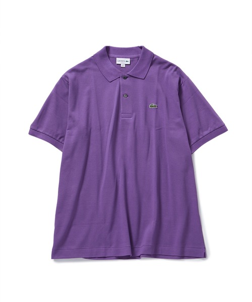 LACOSTE(ラコステ)の「【 LACOSTE / ラコステ 】 L1212ポロシャツ(ポロシャツ・メンズ・ブラック/パープル/ネイビー/グリーン・XXL/M/XL)」の2枚目の写真