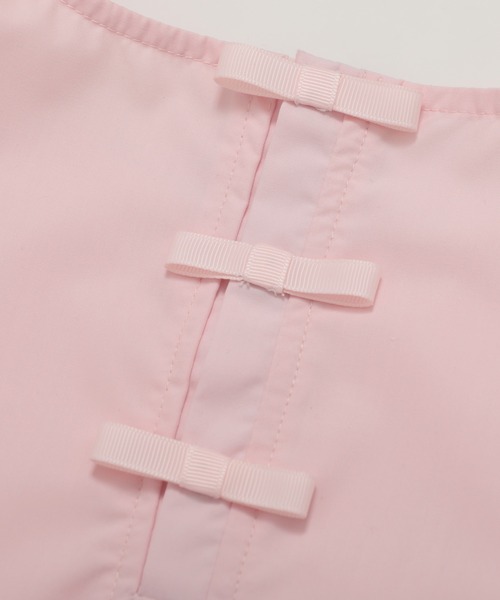 バックリボン切り替えフリルブラウス（シャツ/ブラウス）｜Fit