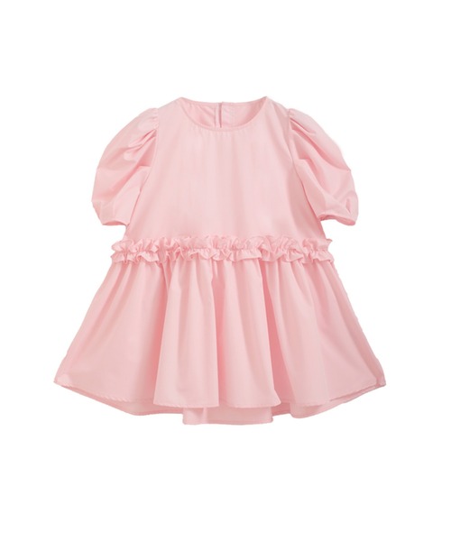 新品 Fit more バックリボン切り替えフリルブラウス バックリボン切り替えフリルブラウス（シャツ/ブラウス）｜Fit