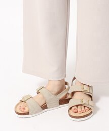 SHOO・LA・RUE | ニットダブルベルトサンダル(サンダル)