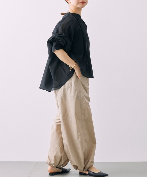 BABYLONE（バビロン）の「コットンシルクドルマンブラウス