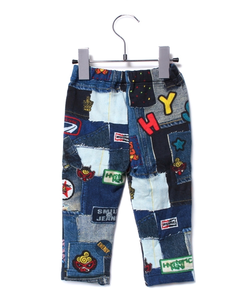 HYSTERIC MINI（ヒステリックミニ）の「BABY Pasted cloth is this “LIKE A DENIM”(10分丈)（その他パンツ・キッズ・インディゴブルー・80/90）」の6枚目の写真