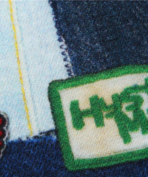 HYSTERIC MINI（ヒステリックミニ）の「BABY Pasted cloth is this “LIKE A DENIM”(10分丈)（その他パンツ・キッズ・インディゴブルー・80/90）」の4枚目の写真