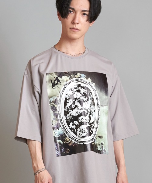 【セール】ExtractionプリントBIG-T(シャツ)（Tシャツ/カットソー）｜NO ID.（ノーアイディ）