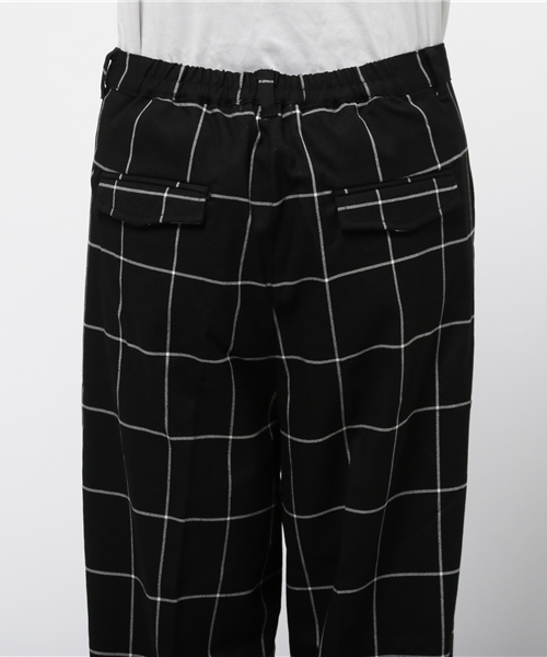 SEVENDAYS=SUNDAY(セブンデイズサンデイ)の「チェック柄 ワイドパンツ(その他パンツ・レディース・ブラック/ホワイト・MEDIUM/LARGE)」の7枚目の写真