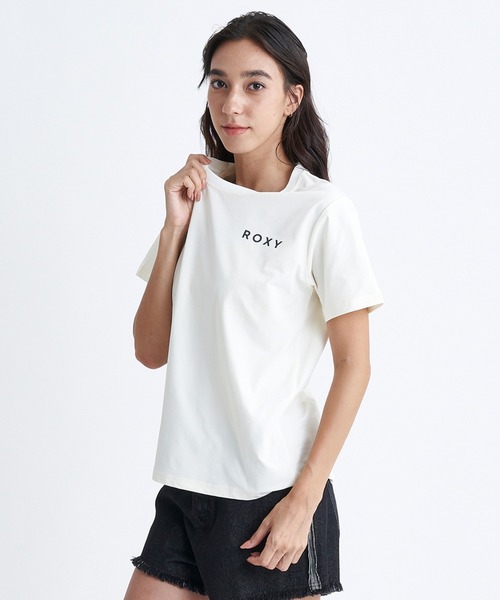 ROXY(ロキシー)★半袖ラッシュガード WT908BRX セール】HISTORIA DEL LOGO/ロキシー半袖リバイバルロゴバック