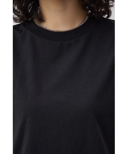 AZUL by moussy（アズールバイマウジー）の「ベーシッククルーネックタンクトップ（タンクトップ・レディース・グレー/オフホワイト/ブラック・FREE）」の21枚目の写真