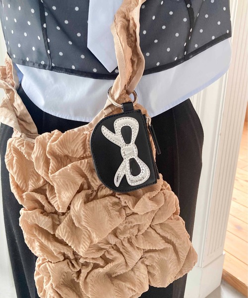 Casselini(キャセリーニ)の「Casselini(キャセリーニ)モチーフコインケース(コインケース・レディース・ブラック/ゴールド/シルバー・FREE)」の10枚目の写真