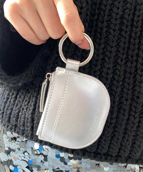 Casselini(キャセリーニ)の「Casselini(キャセリーニ)モチーフコインケース(コインケース・レディース・ブラック/ゴールド/シルバー・FREE)」の9枚目の写真