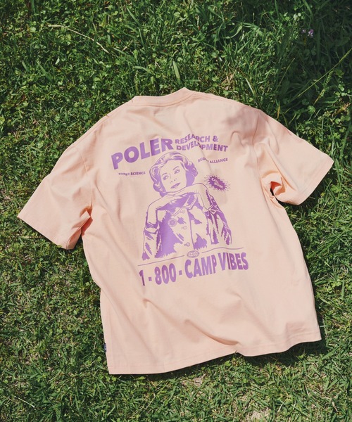 POLeR（ポーラー）の「【POLeR/ポーラー】RND/バックプリント/オーバーサイズデザインTシャツ（Tシャツ/カットソー・メンズ・ホワイト/その他23・MEDIUM/LARGE）」の2枚目の写真