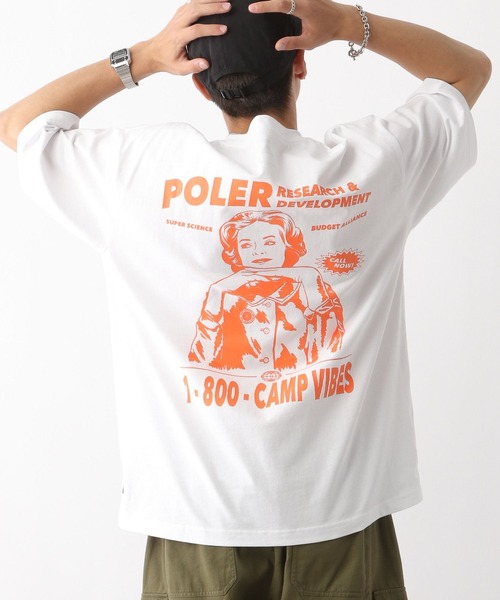 POLeR（ポーラー）の「【POLeR/ポーラー】RND/バックプリント/オーバーサイズデザインTシャツ（Tシャツ/カットソー・メンズ・ホワイト/その他23・MEDIUM/LARGE）」の8枚目の写真