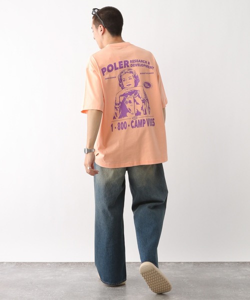 POLeR（ポーラー）の「【POLeR/ポーラー】RND/バックプリント/オーバーサイズデザインTシャツ（Tシャツ/カットソー・メンズ・ホワイト/その他23・MEDIUM/LARGE）」の11枚目の写真