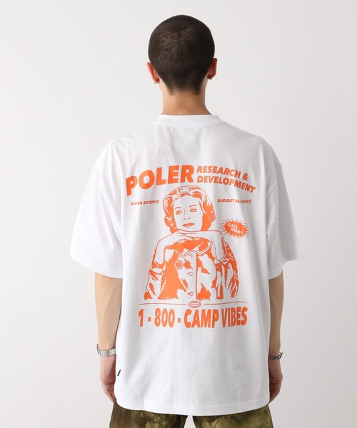 POLeR（ポーラー）の「【POLeR/ポーラー】RND/バックプリント/オーバーサイズデザインTシャツ（Tシャツ/カットソー・メンズ・ホワイト/その他23・MEDIUM/LARGE）」の17枚目の写真