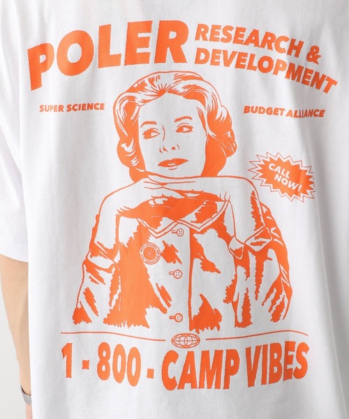 POLeR（ポーラー）の「【POLeR/ポーラー】RND/バックプリント/オーバーサイズデザインTシャツ（Tシャツ/カットソー・メンズ・ホワイト/その他23・MEDIUM/LARGE）」の19枚目の写真