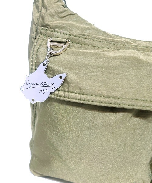 CRYSTAL BALL（クリスタルボール）の「チャームポケットショルダーバッグ（ショルダーバッグ・レディース・サックスブルー/カーキ/ブラック・FREE）」の5枚目の写真