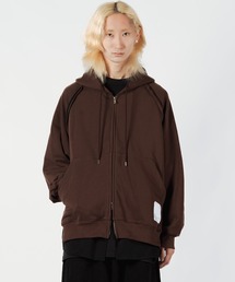 Wizzard | Wizzard ウィザード / LAYERED ZIP HOODIE レイヤードジップフーディー ビッグシルエットパーカー / W24AW-DC010(パーカー)
