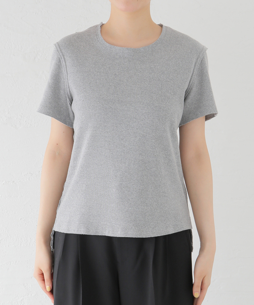 AP STUDIO(エーピーストゥディオ)の「【PAN/パン】別注 Tシャツ(Tシャツ/カットソー・レディース・ブラック/チャコールグレー・38/36)」の13枚目の写真