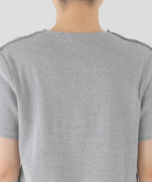 AP STUDIO(エーピーストゥディオ)の「【PAN/パン】別注 Tシャツ(Tシャツ/カットソー・レディース・ブラック/チャコールグレー・38/36)」の17枚目の写真