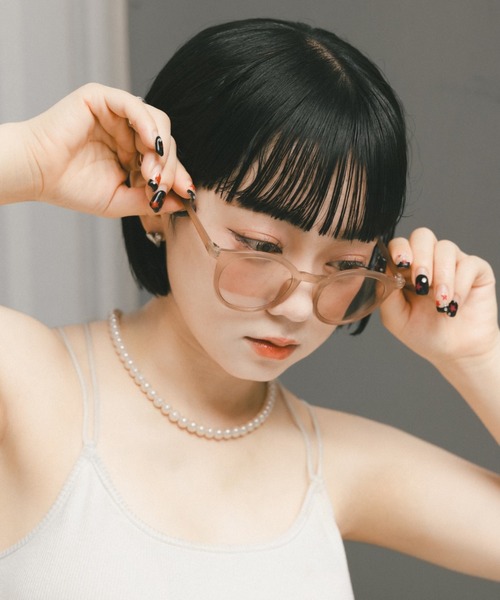 y/m（イム）の「Shades a01（サングラス・レディース・ブラウン・FREE）」の6枚目の写真