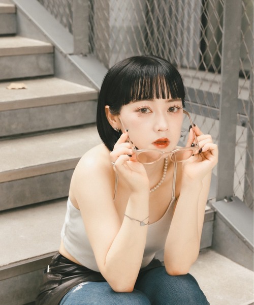 y/m（イム）の「Shades a01（サングラス・レディース・ブラウン・FREE）」の9枚目の写真