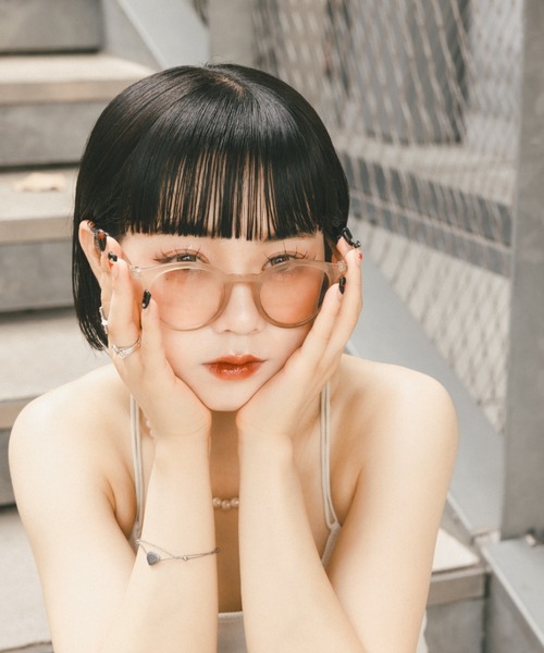 y/m（イム）の「Shades a01（サングラス・レディース・ブラウン・FREE）」の14枚目の写真