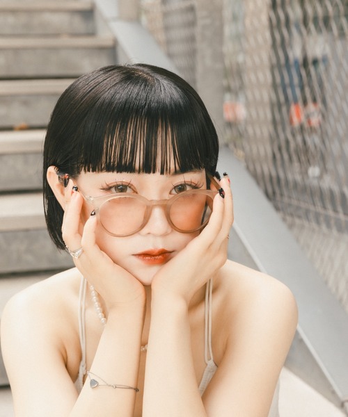 y/m（イム）の「Shades a01（サングラス・レディース・ブラウン・FREE）」の15枚目の写真