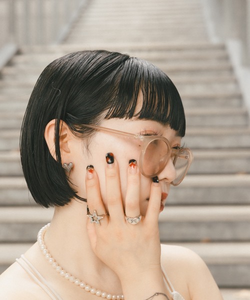 y/m（イム）の「Shades a01（サングラス・レディース・ブラウン・FREE）」の17枚目の写真