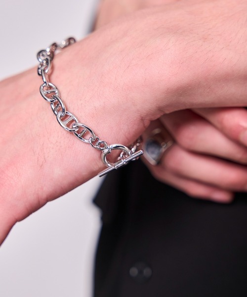 JUNRED(ジュンレッド)の「marina chain bracelet(ブレスレット・メンズ・シルバー・FREE)」の6枚目の写真