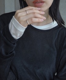 y/m by RIKA | シアーベロアトップス(Tシャツ/カットソー)