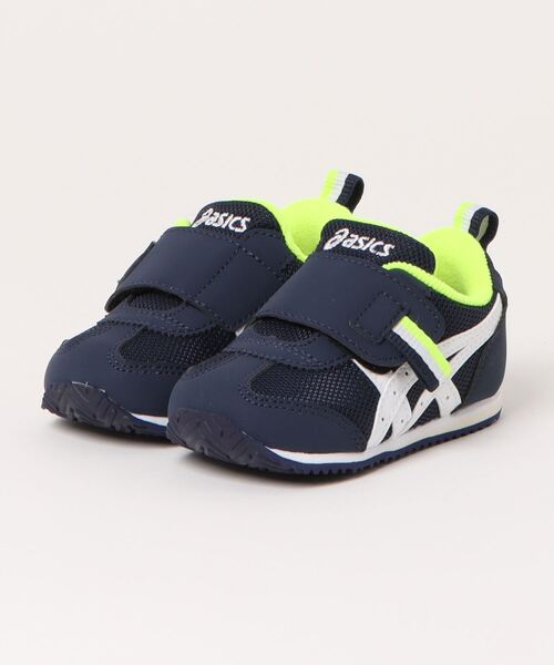 ASICS SUKU2 アシックス スクスク IDAHO BABY KT-ES 4 ベビーシューズ ワンベルト(アイダホベビーKT-ES4) 1144A366 401 ネイビーブルー/ホワイト（スニーカー）｜ASICS（アシックス）