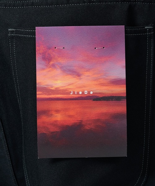 Jieda(ジエダ)の「WIDE ONE TUCK STRAIGHT PANTS/洗える(スラックス・メンズ・ブラック/グレー/ネイビー・2/1)」の14枚目の写真