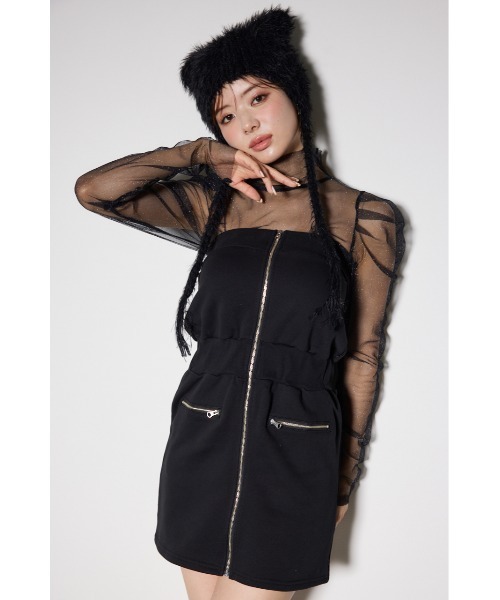 rienda(リエンダ)の「ベアデザインスウェットミニワンピース(ワンピース・レディース・ホワイト/ブラウン/ブラック・SMALL/MEDIUM)」の22枚目の写真