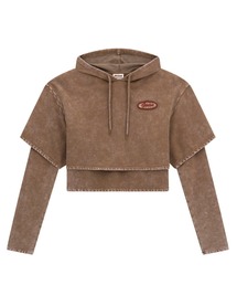 Guess | GUESS Originals Vintage Layered Hoodie パーカー レディース(パーカー)