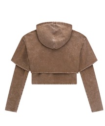 パーカー GUESS Originals Vintage Layered Hoodie パーカー レディース レディース GUESS Originals Vintage Layered Hoodie パーカー レディース