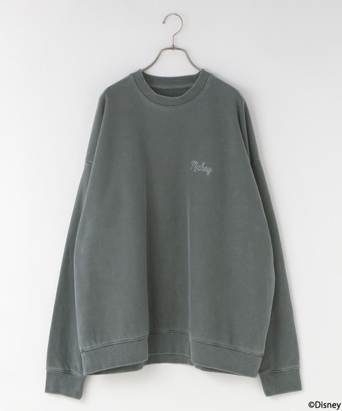 LOWRYS FARM（ローリーズファーム）の「Disney／バンドウラケ　142644（スウェット・メンズ・チャコールグレー/グレー・FREE）」の7枚目の写真
