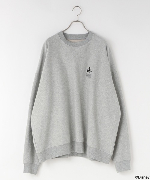 LOWRYS FARM（ローリーズファーム）の「Disney／バンドウラケ　142644（スウェット・メンズ・チャコールグレー/グレー・FREE）」の11枚目の写真