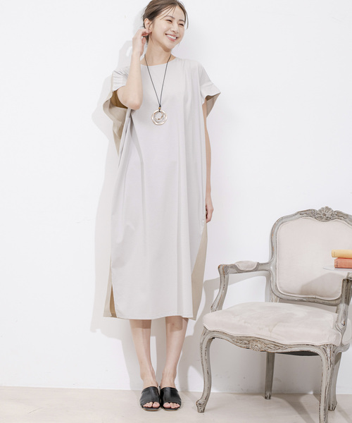 セール】DRY COTTON バックテープワンピース（ワンピース）｜Jayro  