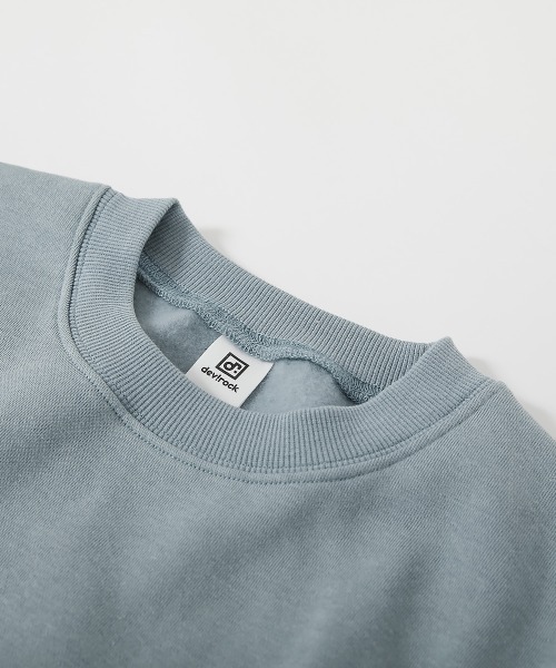 セール】カラフルスウェット ふっくら裏起毛 無地 大人トレーナー