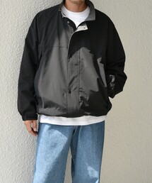 HINSON（ヒンソン）の「【SHIPS any別注】HINSON: 2トーン スピンドル ショート モンスター ブルゾン◇（ブルゾン）」