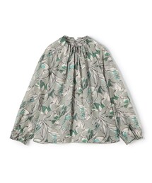 TOMORROWLAND collection | ローブフラワープリント タックネックブラウス(シャツ/ブラウス)