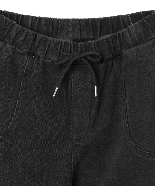 Figments（フィグメンツ）の「ZIPワイドハーフデニムパンツ（デニムパンツ・レディース・ブラック/ブルー・FREE）」の17枚目の写真