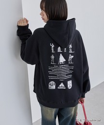 STAR WARS/スターウォーズ 別注 ヴィンテージライクバックプリント オーバーサイズ ラグランパーカー