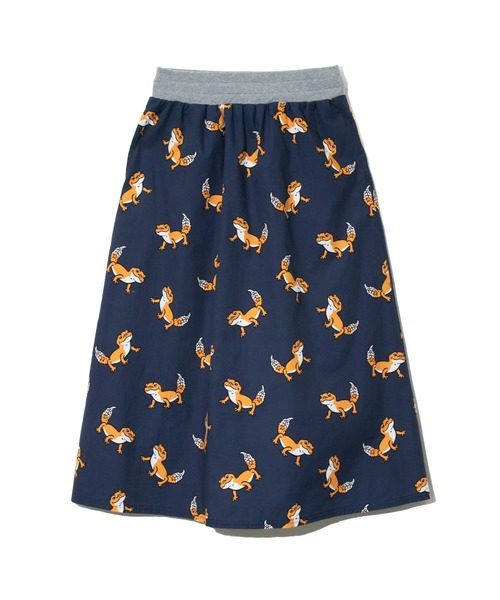 【セール】ブタ/レオパードゲッコー ウエストリブスカート W（スカート）｜go slow caravan（ゴースローキャラバン）