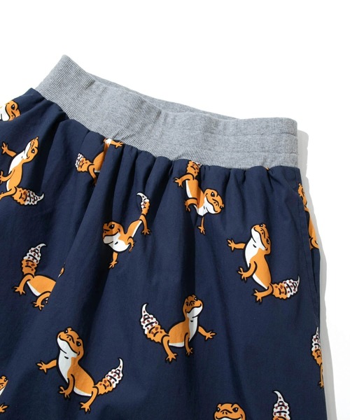 【セール】ブタ/レオパードゲッコー ウエストリブスカート W（スカート）｜go slow caravan（ゴースローキャラバン）