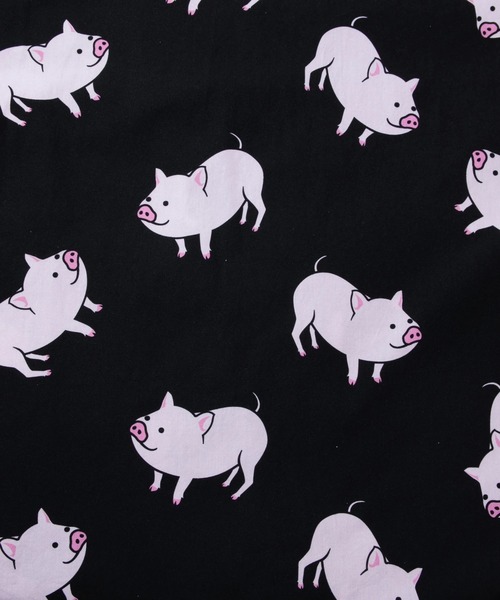 【セール】ブタ/レオパードゲッコー ウエストリブスカート W（スカート）｜go slow caravan（ゴースローキャラバン）