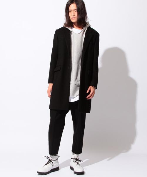 MONKEY TIME（モンキータイム）の「＜monkey time＞∴ FLANO 2P WIDE DR ANKL/パンツ◆（その他パンツ・メンズ・ダークグレー/ブラック・LARGE/MEDIUM/SMALL）」の7枚目の写真