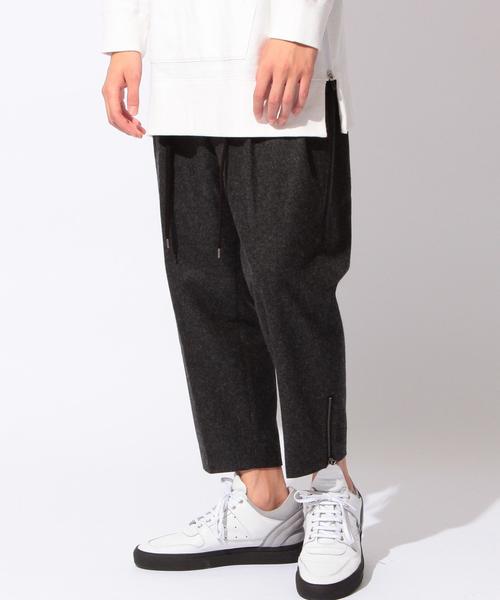 MONKEY TIME（モンキータイム）の「＜monkey time＞∴ FLANO 2P WIDE DR ANKL/パンツ◆（その他パンツ・メンズ・ダークグレー/ブラック・LARGE/MEDIUM/SMALL）」の16枚目の写真