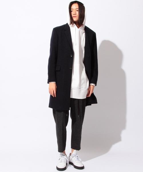 MONKEY TIME（モンキータイム）の「＜monkey time＞∴ FLANO 2P WIDE DR ANKL/パンツ◆（その他パンツ・メンズ・ダークグレー/ブラック・LARGE/MEDIUM/SMALL）」の9枚目の写真